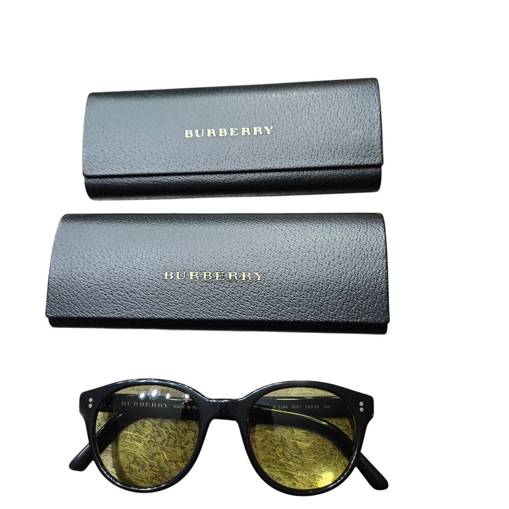 Burberry Prescription sun glasses with 2 cases